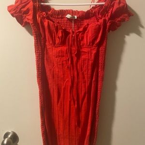 Summery Red Dress 🥀💃🏻